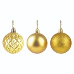 Bola Tb Diamante 6Cm 6Pcs Dour - Imagem 2