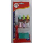 Conj C 1 Espatula Inox 1 Kit Decorador De Bolo