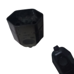 Tomada Femea 2P Preto - Granel - Certificado Inmet