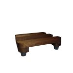 Suporte Para Vaso Deck De Madeira 20X20 Cm P/ Vasos - Imagem 2