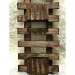 Grade 51x20 C/ Vaso de Madeira - Imagem 2