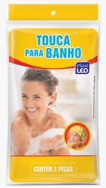 Touca De Banho Polietileno   2 Pecas - Imagem 5