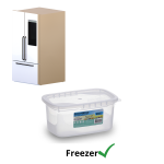 Pote Pratico Retangular 450Ml - Transparente - Imagem 3