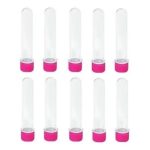 Kit 10 Tubetes Para Festa Tampa Lisa - Rosa - Imagem 3