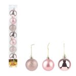 Bola Tb Lisa 6Cm 8Pcs Rose