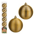 Bola Tb Magic 7Cm 6Pcs Dourada