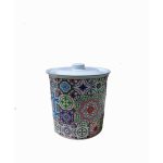Lixeira Redonda - Azulejos - Imagem 3