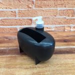 Porta Detergente E Bucha Preto