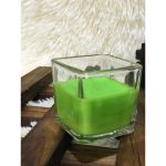 Vela Aromatica C/ Suporte De Vidro 5*5Cm - Imagem 2