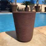 Vaso Coluna Cone Redonda 28X23Cm Ref050 - Imagem 2