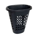 Cesto Oval Elegance Preto 60 Lts Coleta Seletiva 7898280076395