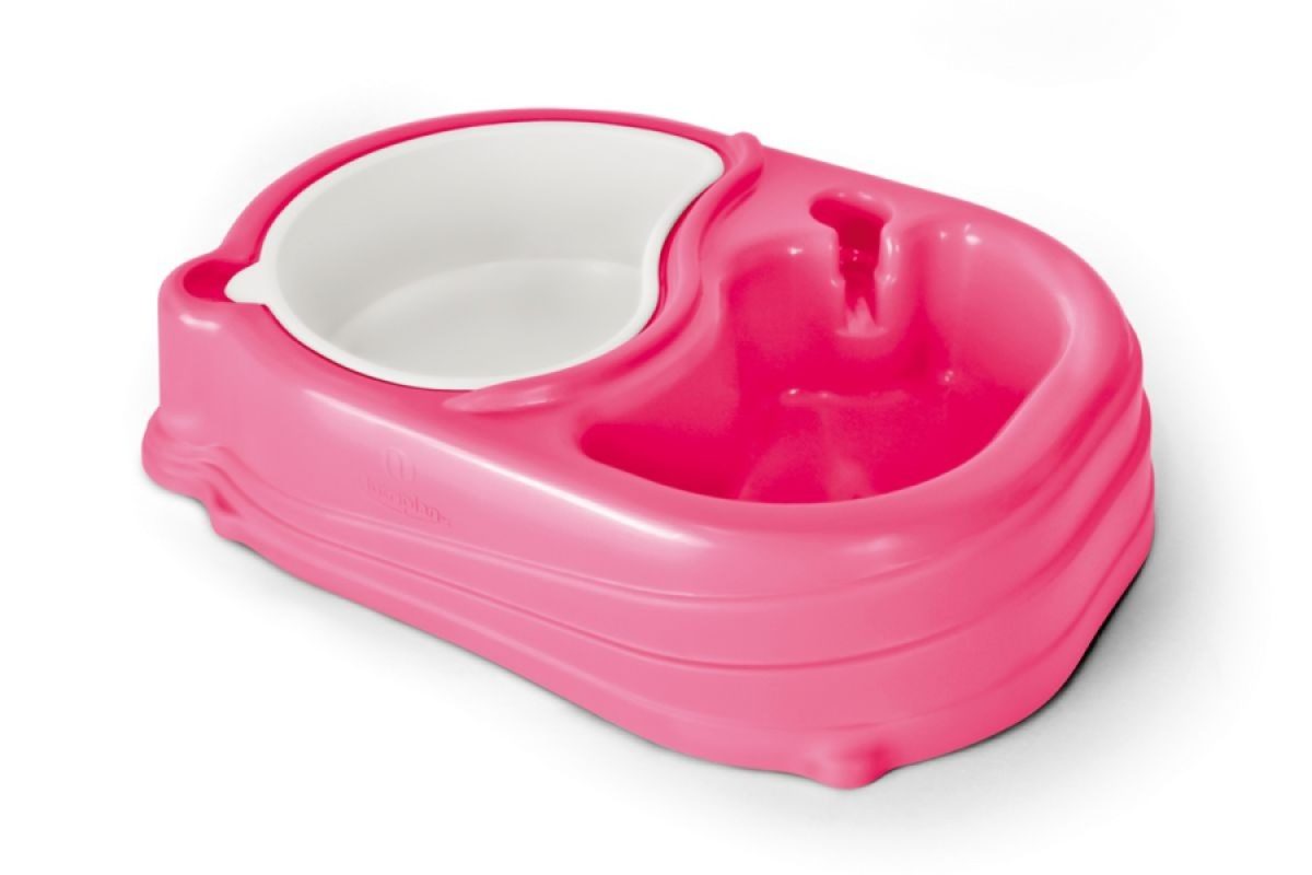 Comedouro Duplo Para Cães E Gatos N 02 - Imagem 2