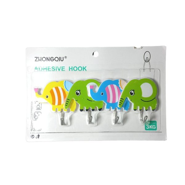 Kit 4 Ganchos - Plastico MG1757 - 7892017102272