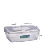 Caixa Multiuso 12L Transparente - Plasmont - Imagem 3