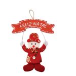 Enfeite Tecido Com Placa 19Cm - Imagem 3