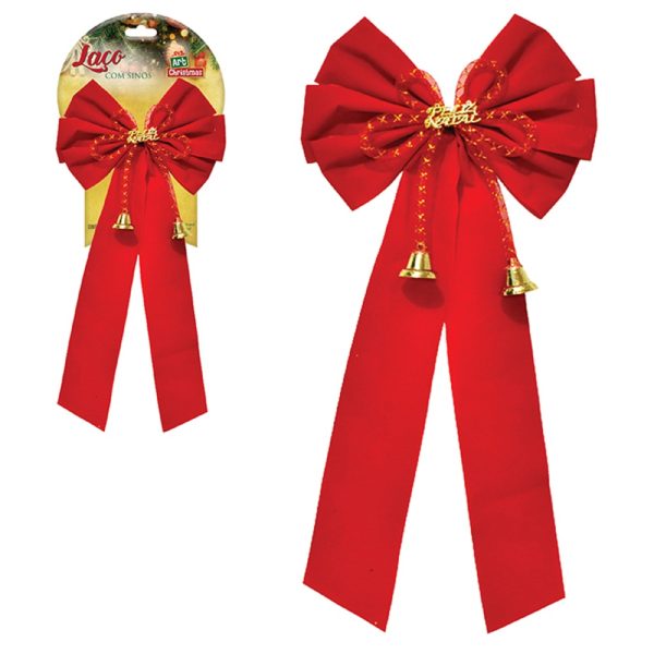 Laco Verm Feliz Natal C/Sinos