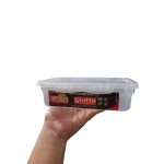 Pote Com Trava 1,1L Baixo Transparente