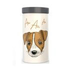 Pote Branco Para Ração De Pets De Plastico 1,8 litros - Imagem 2