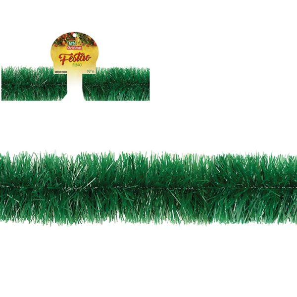 Festao Corte Fino 6Cmx2M Verde