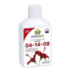 Fertilizante Mineral Misto NPK 04-14-08 Líquido Concentrado 140 ml - Vitaplan
