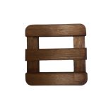 Suporte Para Vaso Deck De Madeira 20X20 Cm P/ Vasos