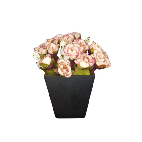 Vaso 7,5X7,5X08Cm  001 Mdf - Jj Artesanato