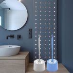 Escova Sanitaria De Plastico 8*9*32Cm