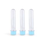 Kit 10 Tubetes Para Festa Tampa Lisa - Azul Claro - Imagem 3