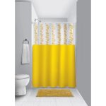 Cortina De Box Vinil Com Visor Retangular Estampad - Imagem 2