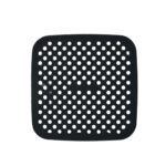 Tapete Quadrado de Silicone para Air Fryer - Antiaderente, Reutilizável e Resistente ao Calor - Imagem 2