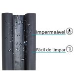 Veda Porta Preto 70 Cm Tradicional - Imagem 5