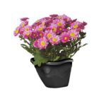 Vaso de Parede Preto Injeplastec 2,5L em Plástico