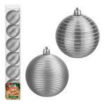Bola Tb Magic 7Cm 6Pcs Prata