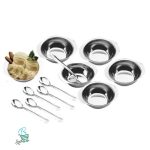 Conj De Tacas P/Sobremesa 12 Pcas Inox - Mega Inox