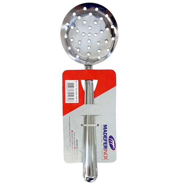 1-619 Escumadeira Media Inox