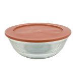 Tigela Round C/. Tpa Plastica 3L Espiral 26X10X26C - Imagem 4