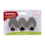 Gancho Ades Metal Red 3Pcs - Imagem 3