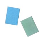 Esponja Multiuso Lava Tudo 2 Unidades - 10x7x2 cm - Diversas Cores - Imagem 2