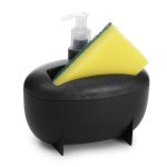 Porta Detergente E Bucha Preto - Imagem 4