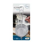 KIT PENEIRA INOX COM 3 PCS 6,7 - Imagem 3