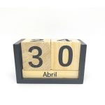 Calendario Decorativo De Mdf 3214 - Imagem 3
