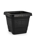 Vaso  Quadrado Eg 29 L - Preto