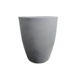 Vaso Coluna Redonda Lisa P REF B76 Polietileno 40x31x20cm