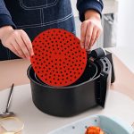 Tapete Protetor P/ Air Fryer Redondo Plast 7908168245475 Mg2501 - Imagem 4