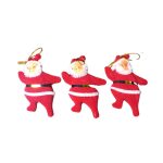 ENFEITE PAPAI NOEL 8 cm C/6 1107N B - Imagem 3