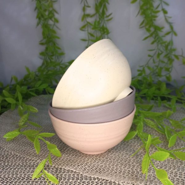 BOWL BAMBU E PP LINES SORT 12 X 6 CM 350 ML