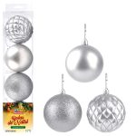 Bola Tb Diamante 8Cm 4Pcs Prat - Imagem 2