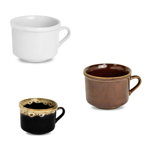 Xícara Para Chá Pequena Em Cerâmica - 150ml