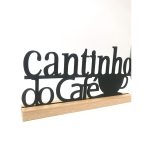 ENFEITE PLACA DE MDF 27,5X13X3,5CM - Imagem 5