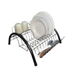 4-175 ESCORREDOR DE LOUCA ARCO TOP - PRETO - Imagem 2